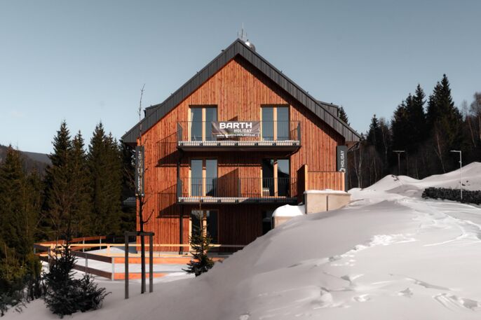 Nový apartmánový dům BARTH Holiday na Dolní Moravě